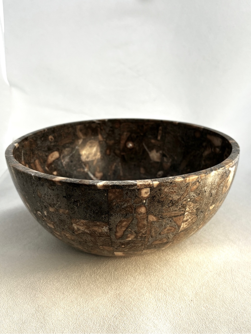 Vintage Tessellated Natural Stone Mosaic Bowl